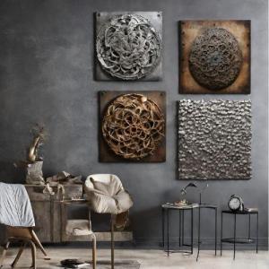 Metalldrucke als Kunstobjekte für die Wand, 2. Teil